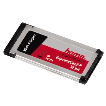 Hama 00055318 card reader ExpressCard Internal