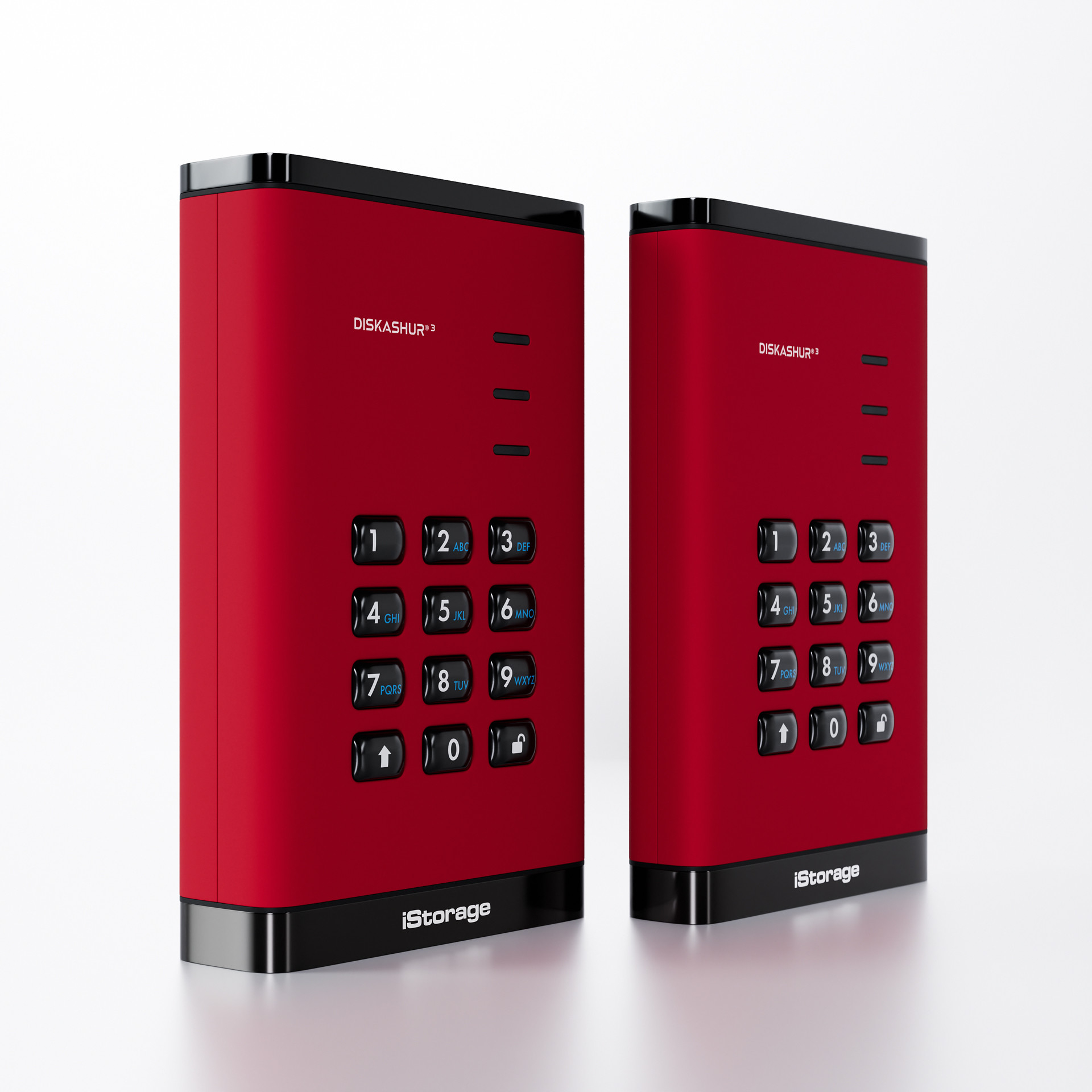 iStorage diskAshur³ SSD 1TB Red | Secure Portable Solid State Drive | FIPS 140-3 Level 3 Complaint |Common Criteria EAL 5+ | PIN protected | AES-XTS 256-bit hardware encryption | GDPR, TAA Compliant | Dust/Water Resistant | image 6