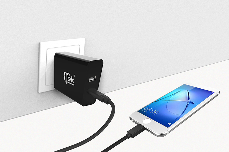 itek ITSCW2U24 mobile device charger Universal Black AC Indoor – image 4