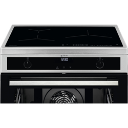 Electrolux LKI64852AX Freestanding cooker Electric Zone induction hob Black, Stainless steel – image 3