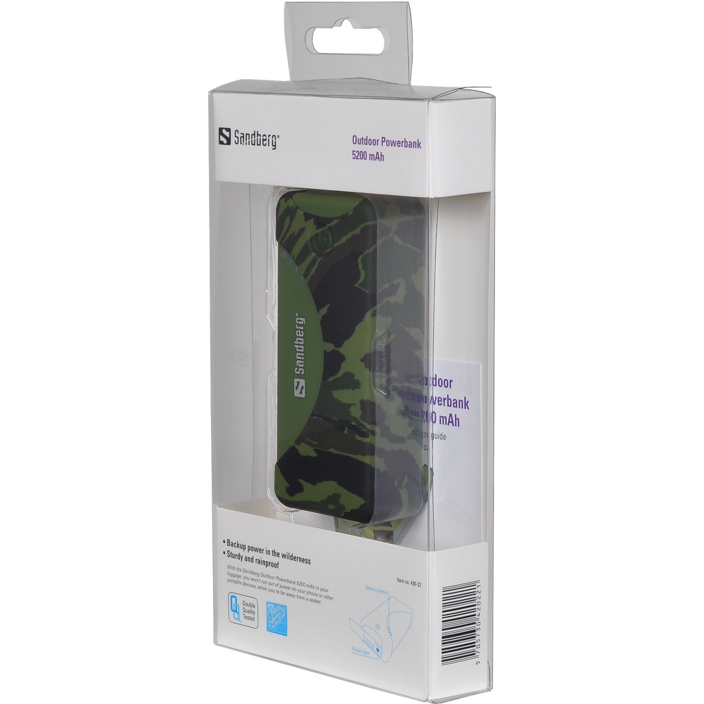 Sandberg Outdoor Powerbank 5200 mAh – image 2