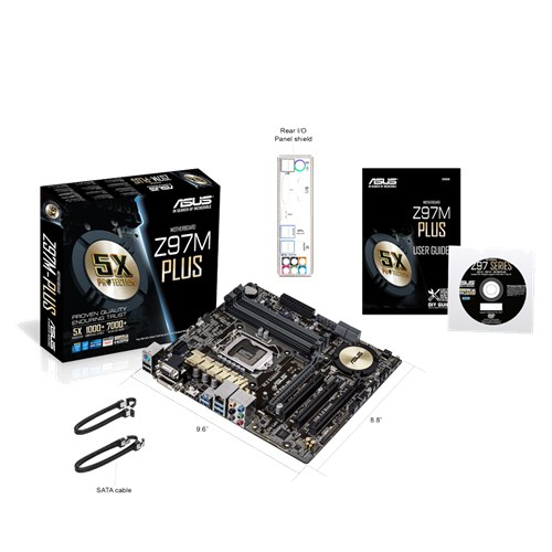 ASUS Z97M-PLUS Intel® Z97 LGA 1150 (Socket H3) micro ATX – image 7