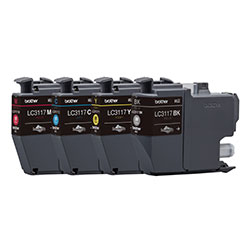 Brother LC3117-4PK ink cartridge Original Black, Cyan, Magenta, Yellow