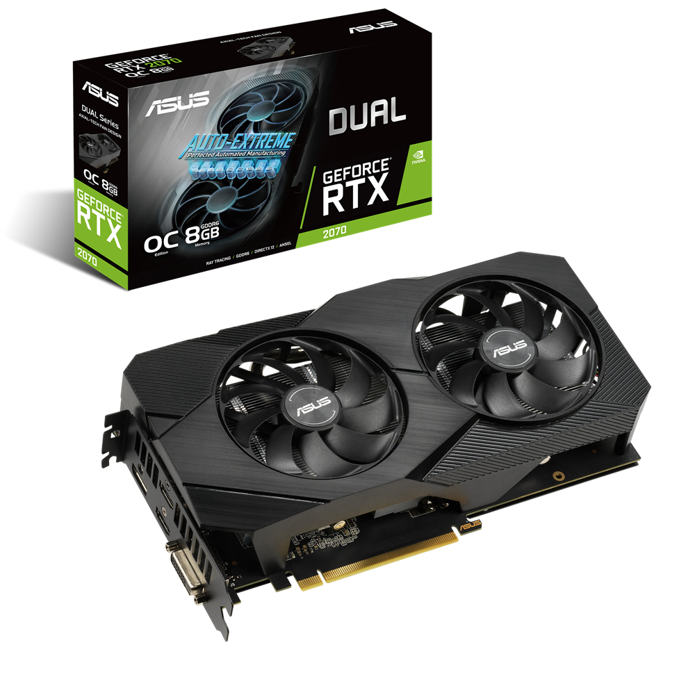 ASUS Dual -RTX2070-O8G-EVO-V2 NVIDIA GeForce RTX 2070 – image 1
