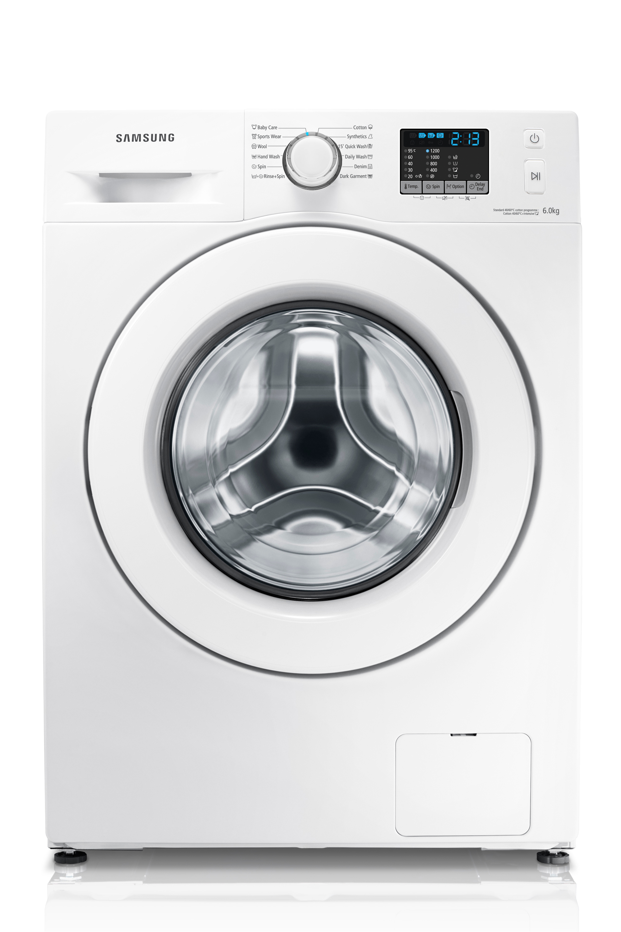 Samsung WF60F4E0N2W/LE washing machine Front-load