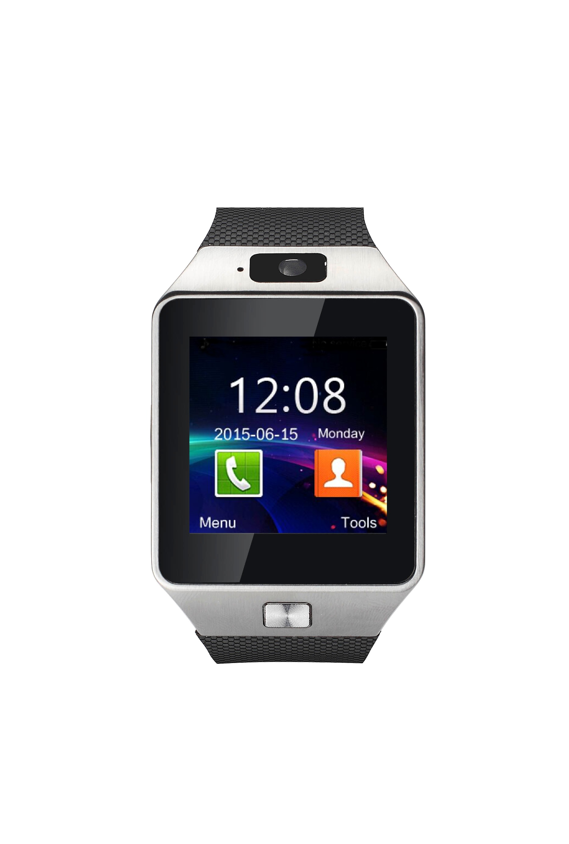 Hannspree Prime 3.91 cm (1.54") IPS 38 mm Digital 240 x 240 pixels Touchscreen Black, Silver – image 2
