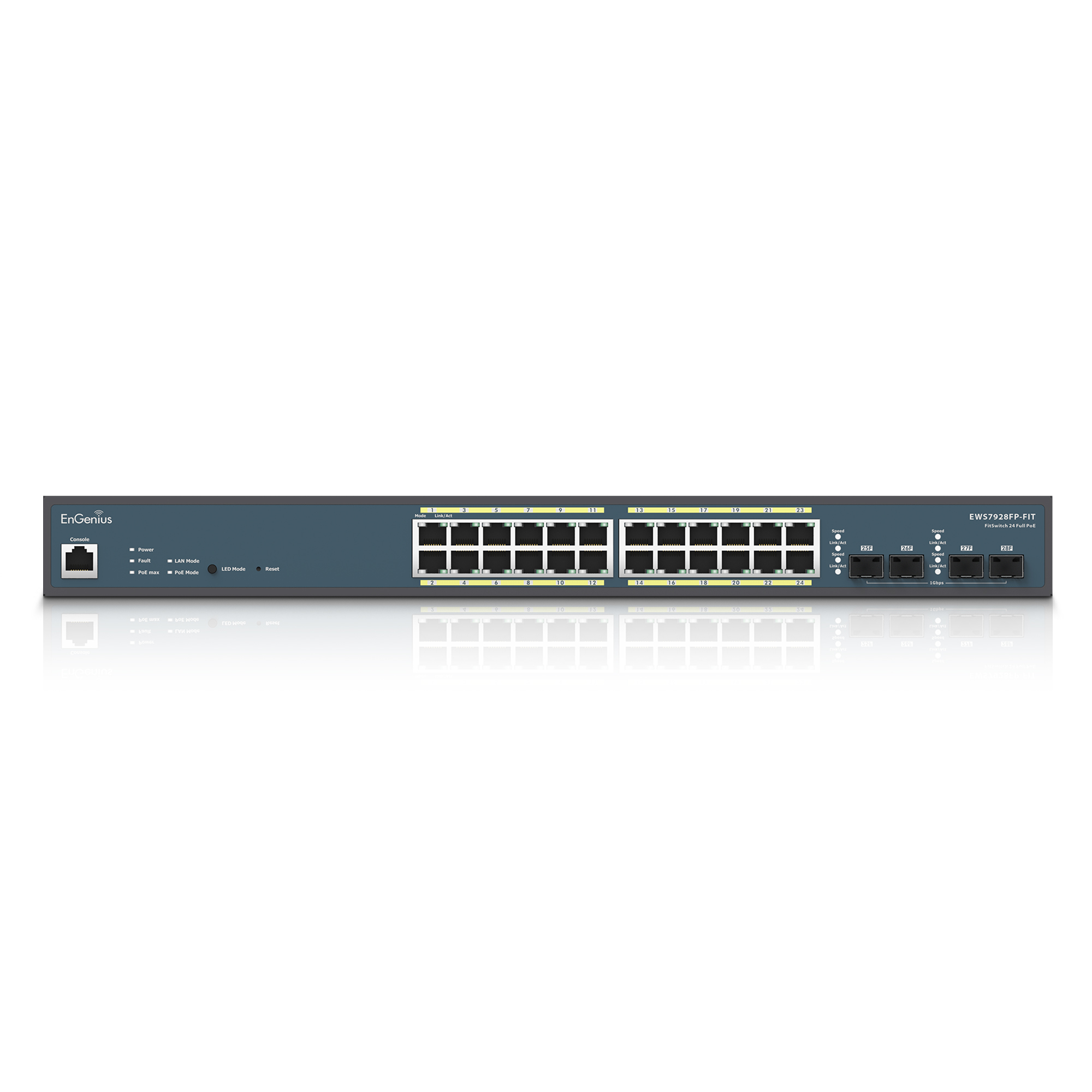 EnGenius Switch 24-port GbE PoE.af/at(+) – image 2