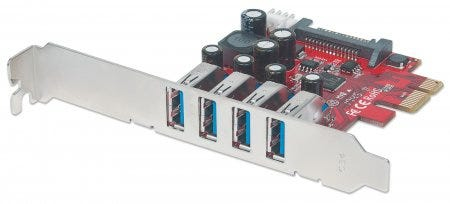 Manhattan 152884 interface cards/adapter Internal USB 3.2 Gen 1 (3.1 Gen 1) – image 2