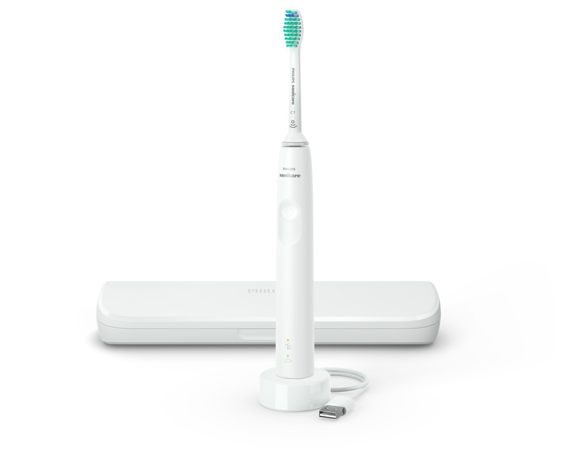 Philips Sonicare 3100 series 3100 Series HX3673/13 Sonic electric toothbrush with accessories – image 1