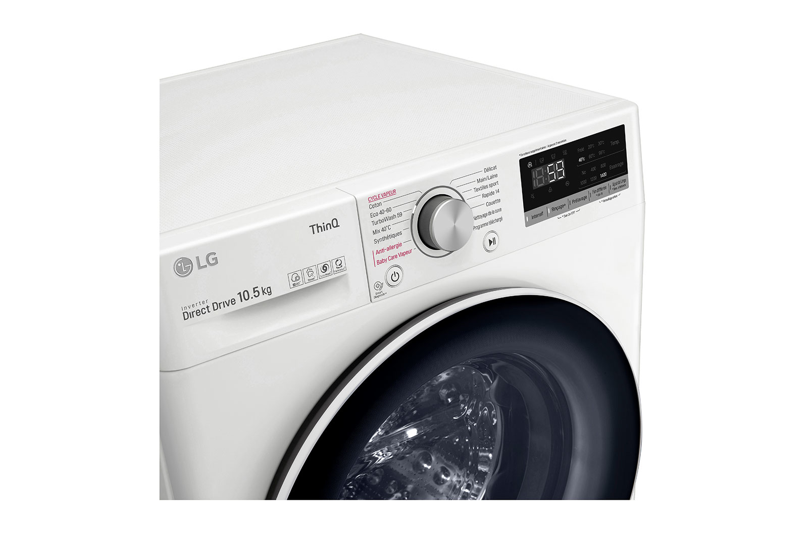 LG F14V50WHS washing machine Front-load – image 7