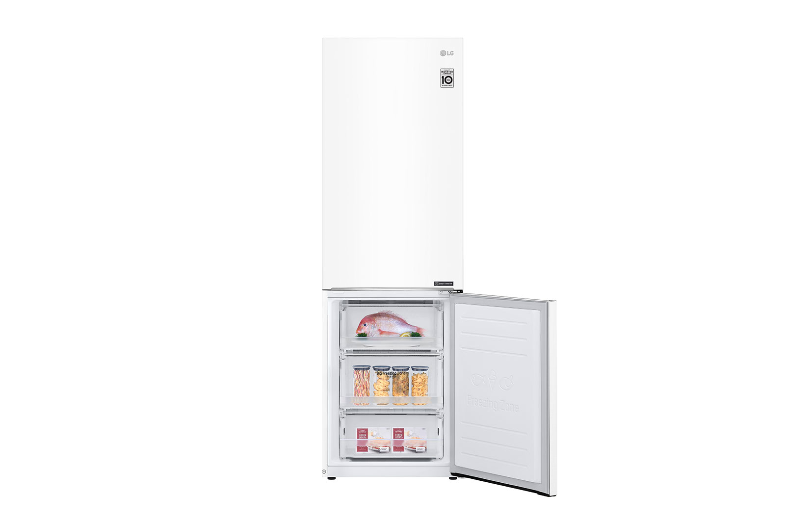 LG GBP61SWPFN fridge-freezer Freestanding – image 6
