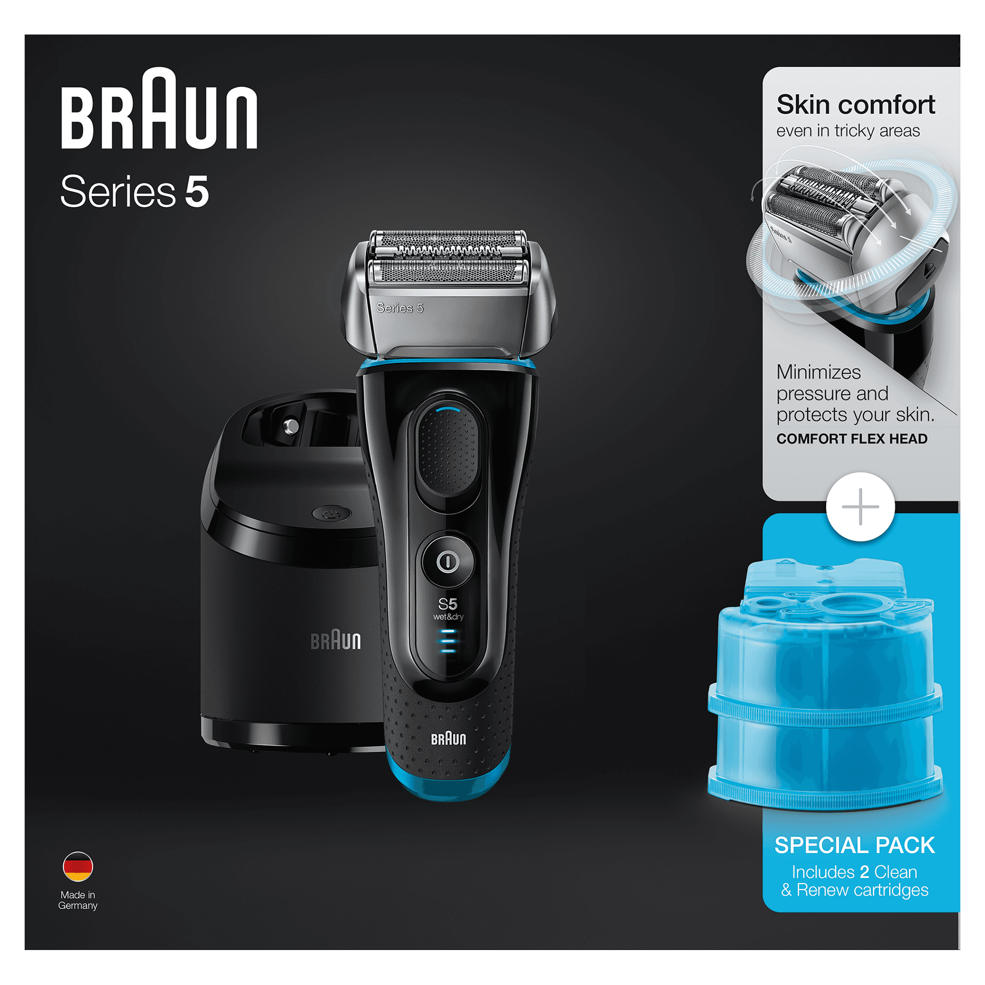 Braun 81640350 men's shaver Foil shaver Trimmer Silver – image 3