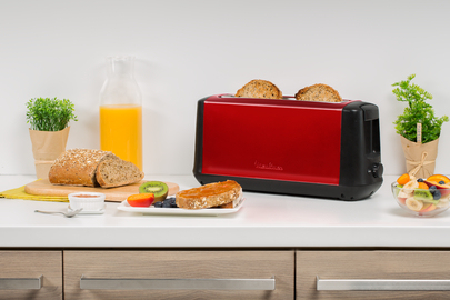 Moulinex LS340D11 toaster 7 2 slice(s) Black, Red – image 2