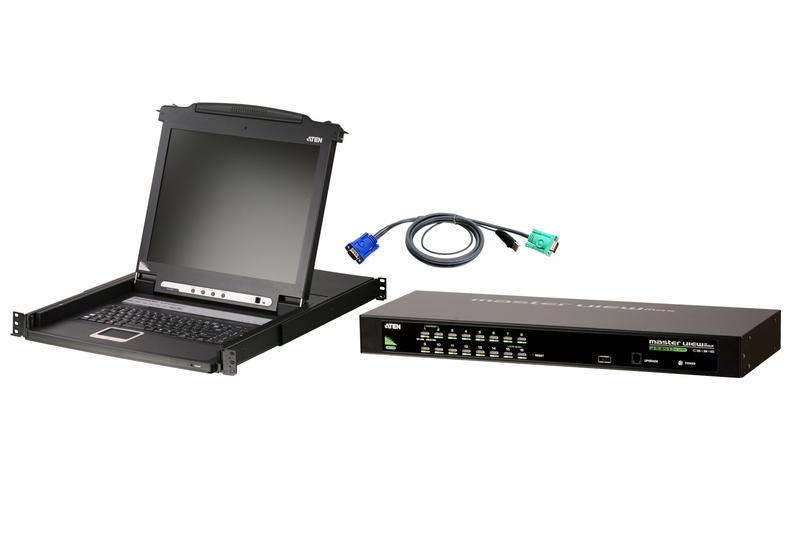 ATEN CLCS1316MUKIT KVM switch Rack mounting Black – image 1