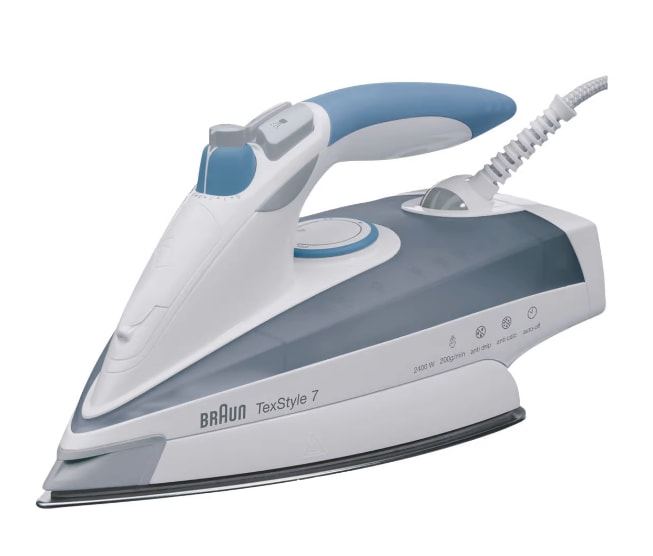 Braun TexStyle 7 36620006258 Steam iron Eloxal soleplate