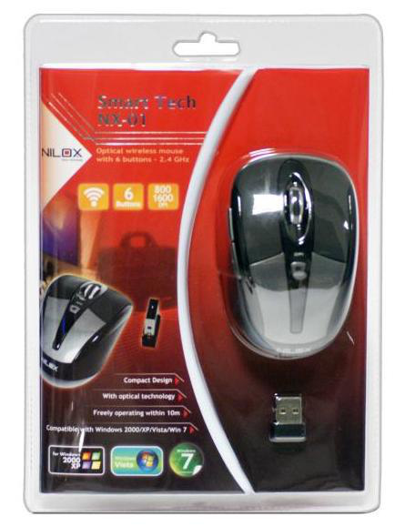 Nilox 10NXMM156T001 mouse RF Wireless Optical 1600 DPI – image 2