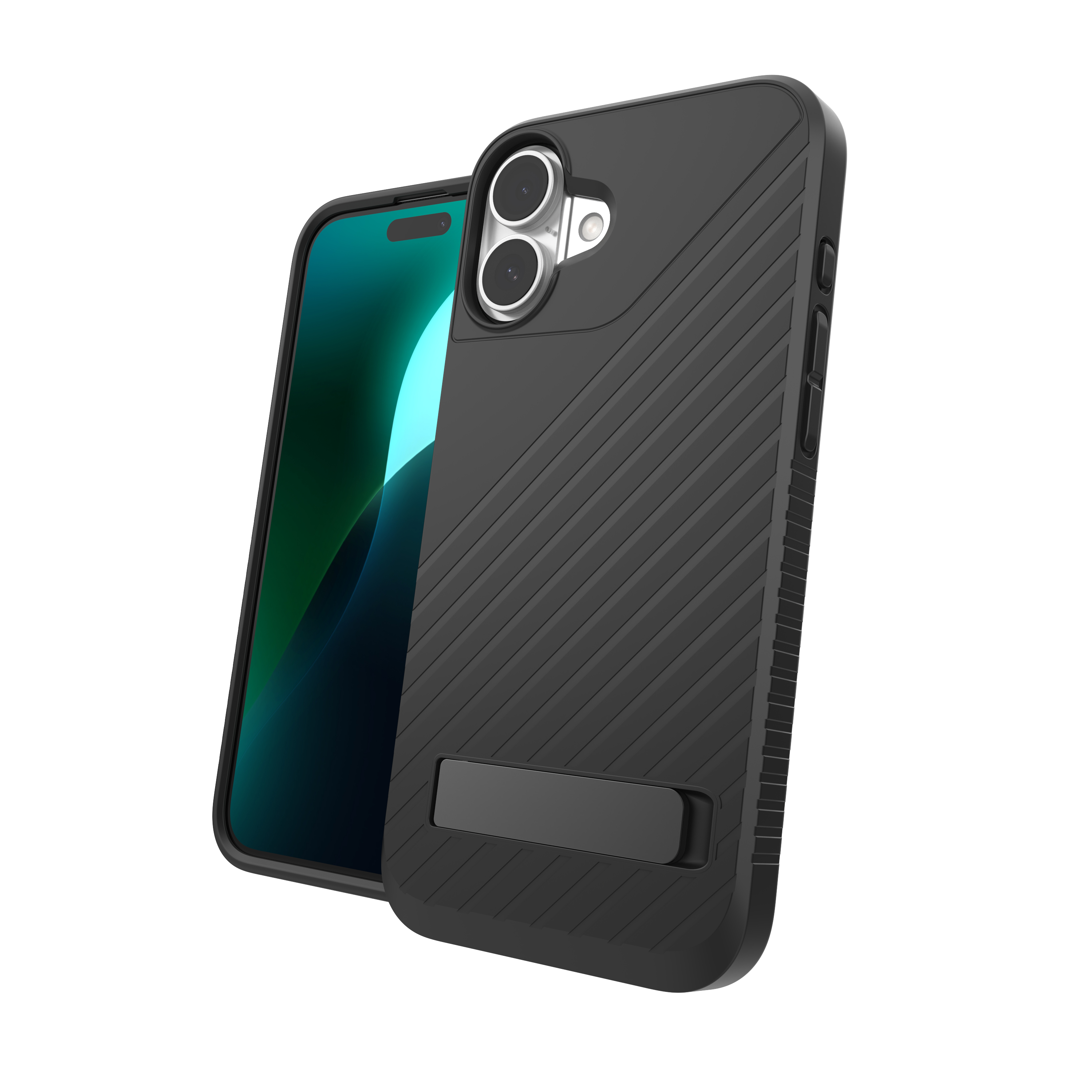 ZAGG Denali Snap w/Kickstand custodia per cellulare 17 cm (6.7") Cover Nero