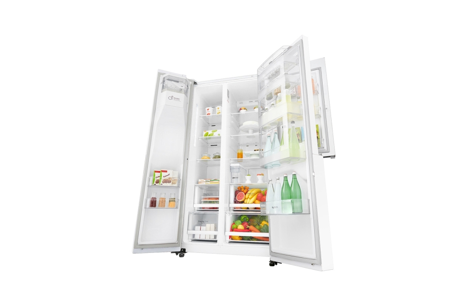 LG GSJ761SWXZ side-by-side refrigerator Freestanding – image 9