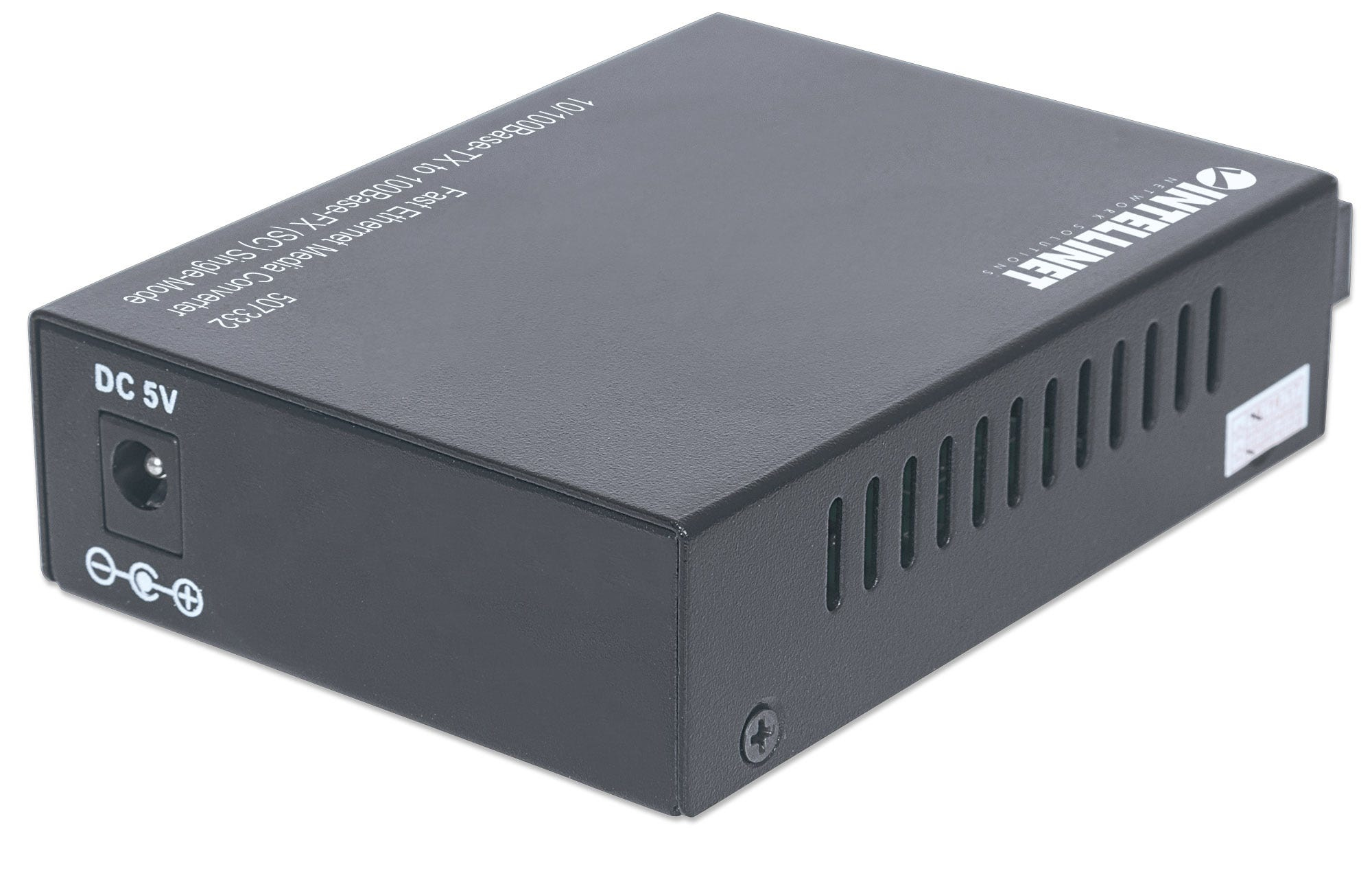 Intellinet Fast Ethernet Single Mode Media Converter, 10/100Base-Tx to 100Base-Fx (SC) Single-Mode, 20km – image 4
