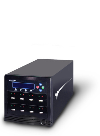 iStorage Kanguru U2D2-7 media duplicator USB flash drive duplicator Black 7 copies