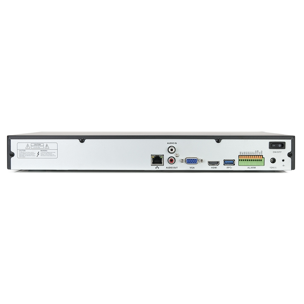 Vultech Security VS-NVR9516EVO-UHD network video recorder Black – image 3