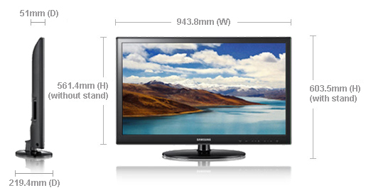 Samsung UE40D5003BW 101.6 cm (40") Full HD Black – image 9