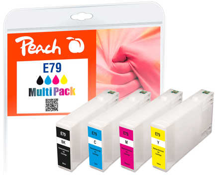 Peach 320425 ink cartridge 4 pc(s) Compatible Black, Cyan, Magenta, Yellow