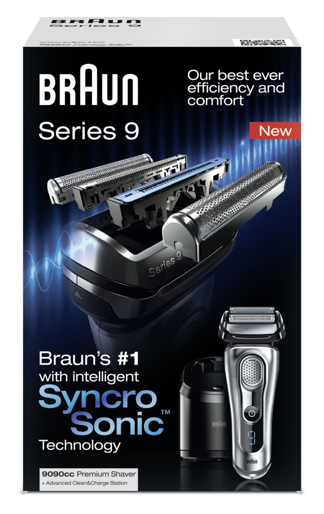 Braun 9090cc Foil shaver Silver – image 2