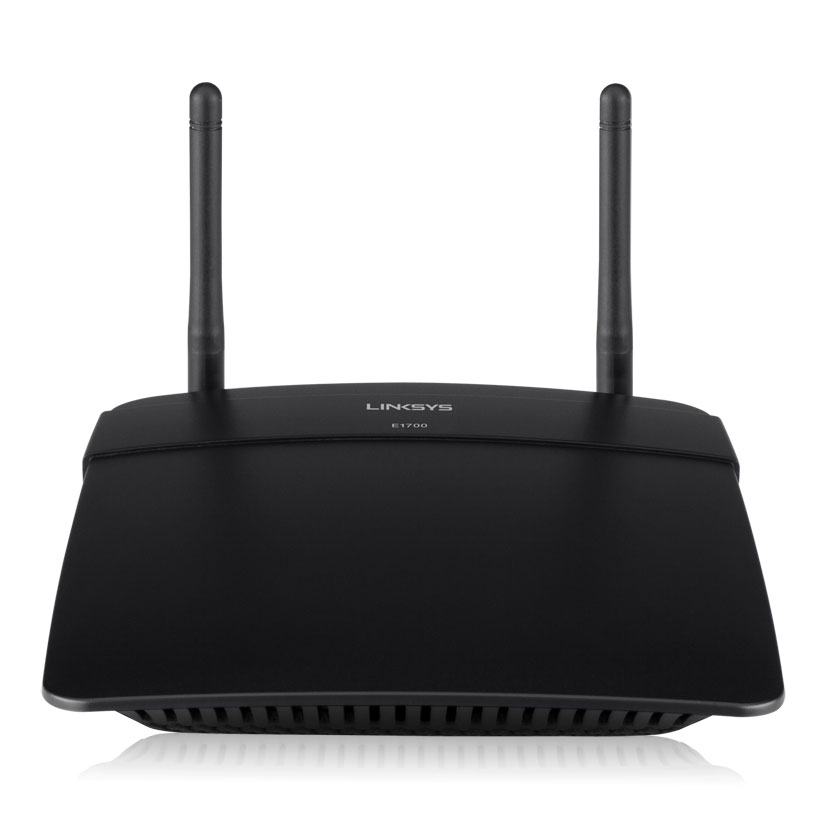 Linksys E1700 wireless router Gigabit Ethernet Single-band (2.4 GHz) Black