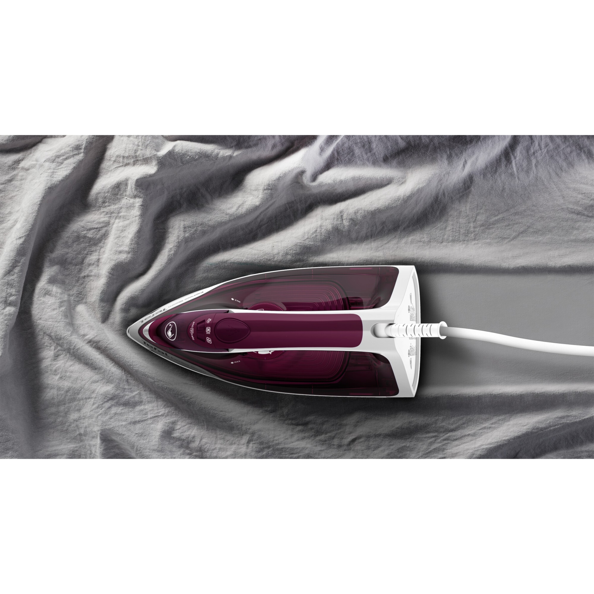Tefal Express Steam FV2835E0 iron Dry & Steam iron Cerilium soleplate – image 3