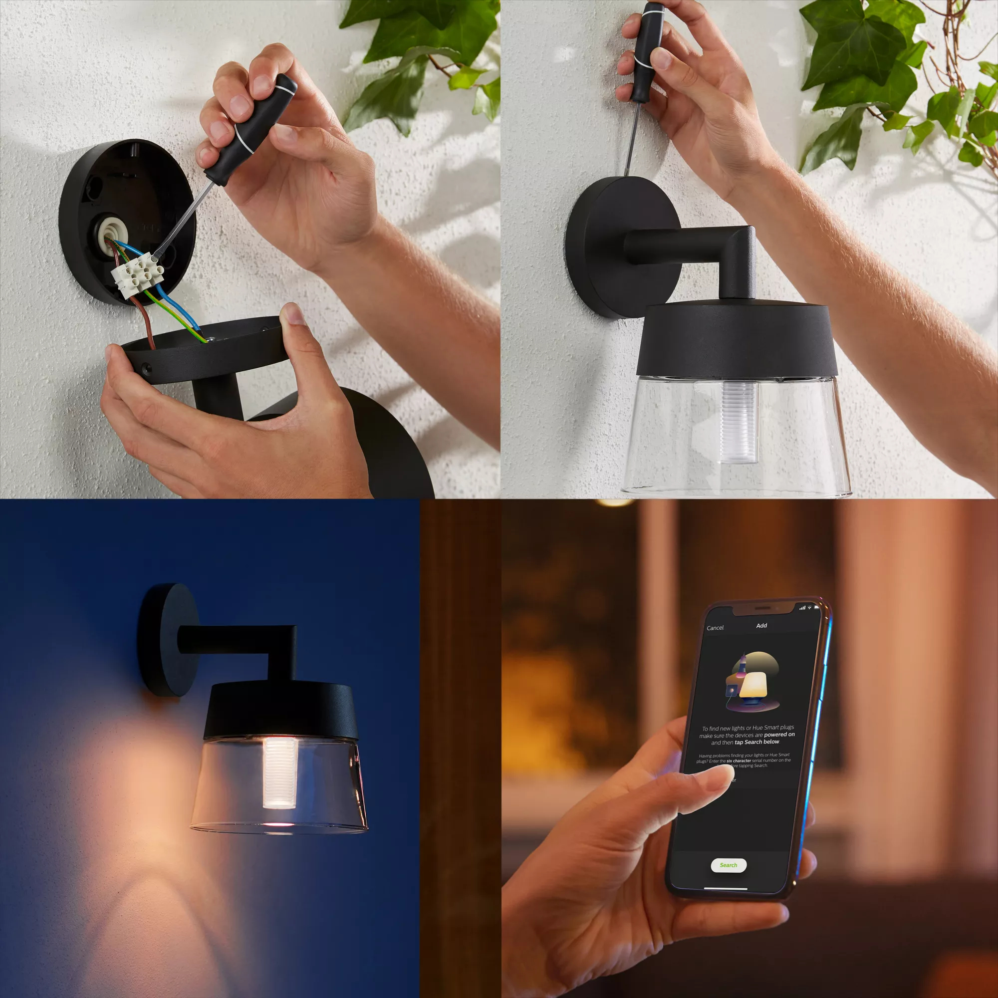 Philips by Signify Philips Hue White and colour ambience Attract Outdoor wall light – image 4