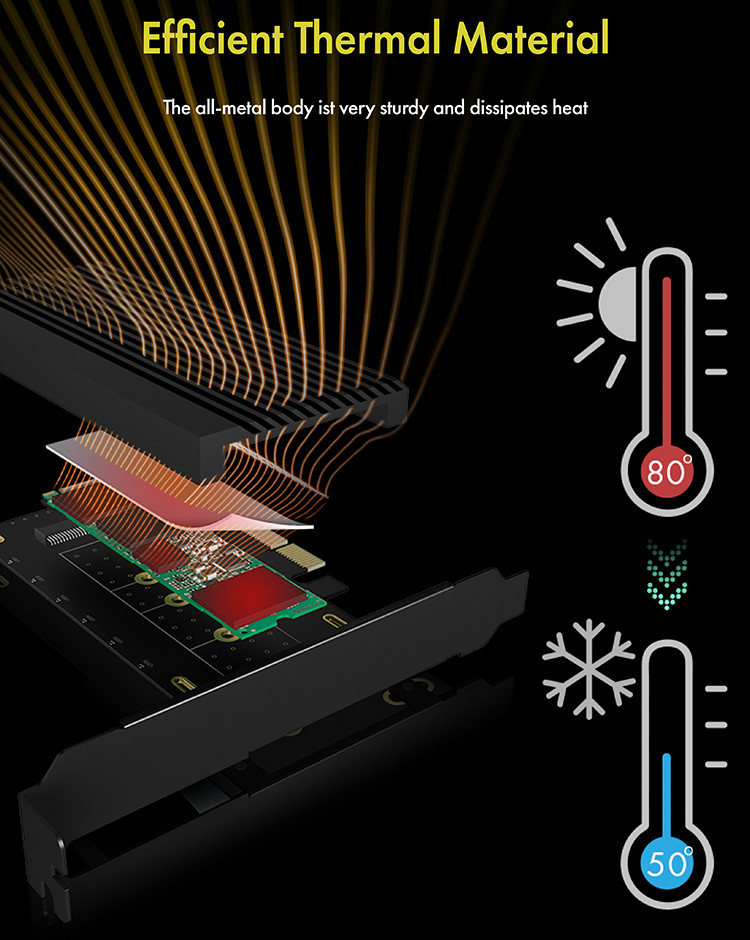 ICY BOX IB-PCI208-HS interface cards/adapter Internal M.2 – image 6