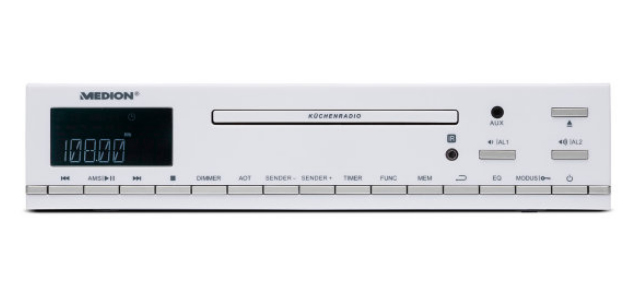 MEDION E66281 Personal Analog White