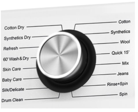 Hisense WDBL1014V washer dryer Freestanding Front-load Black, White – image 3