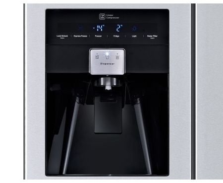 LG GSL545PZQZ side-by-side refrigerator Freestanding – image 2