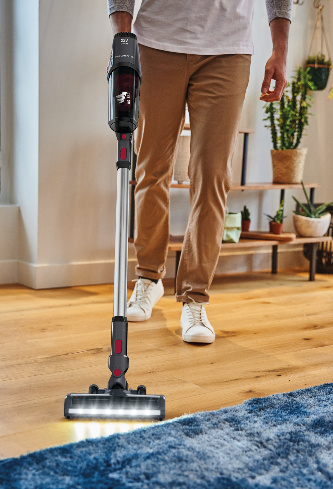 Rowenta RH6933 2-in-1 stick vacuum Battery Dry Cyclonic Bagless – image 3