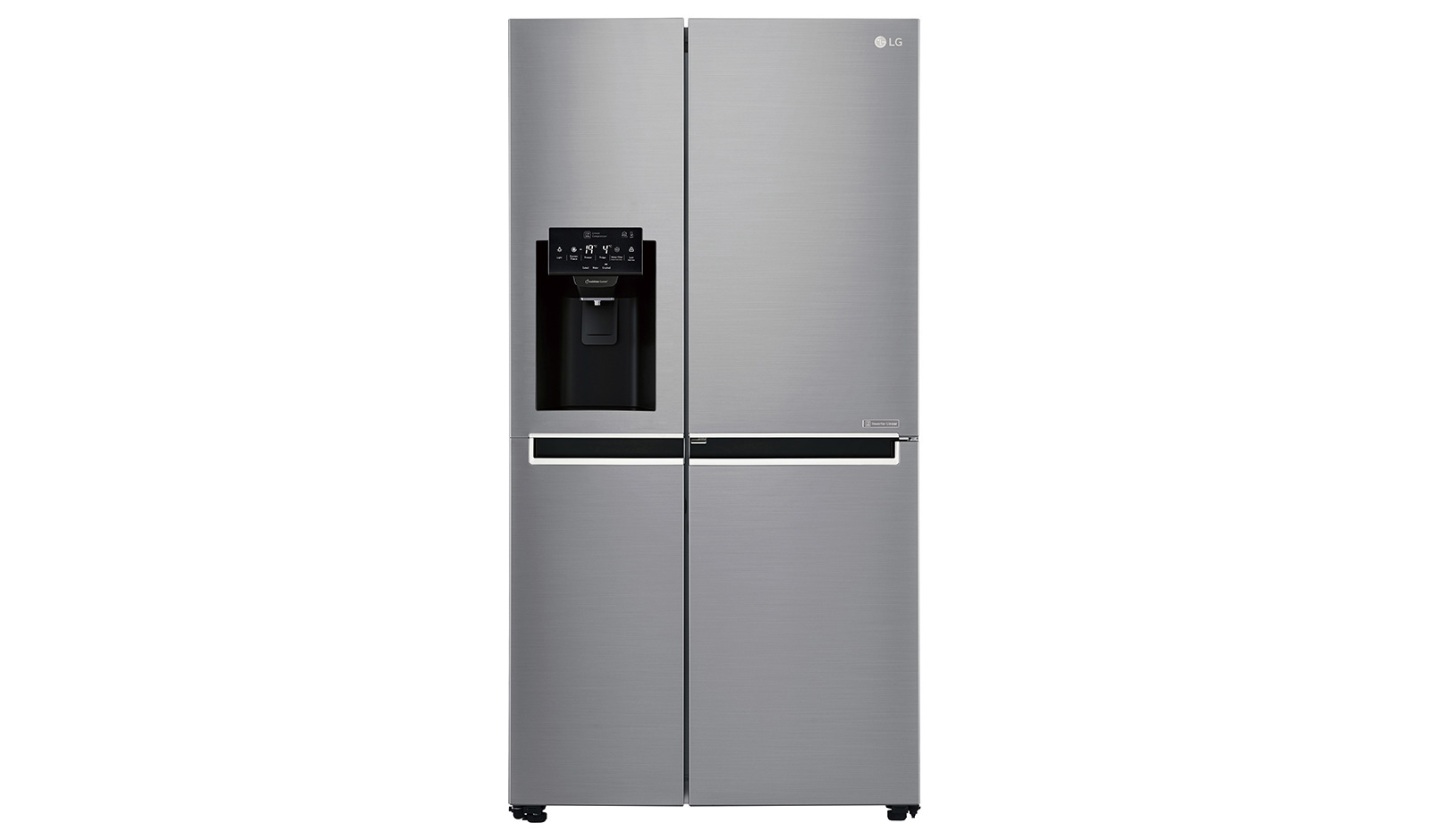 LG GSS6611PS side-by-side refrigerator Freestanding – image 2