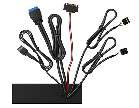 ICY BOX IB-867A card reader USB Internal Black – image 4