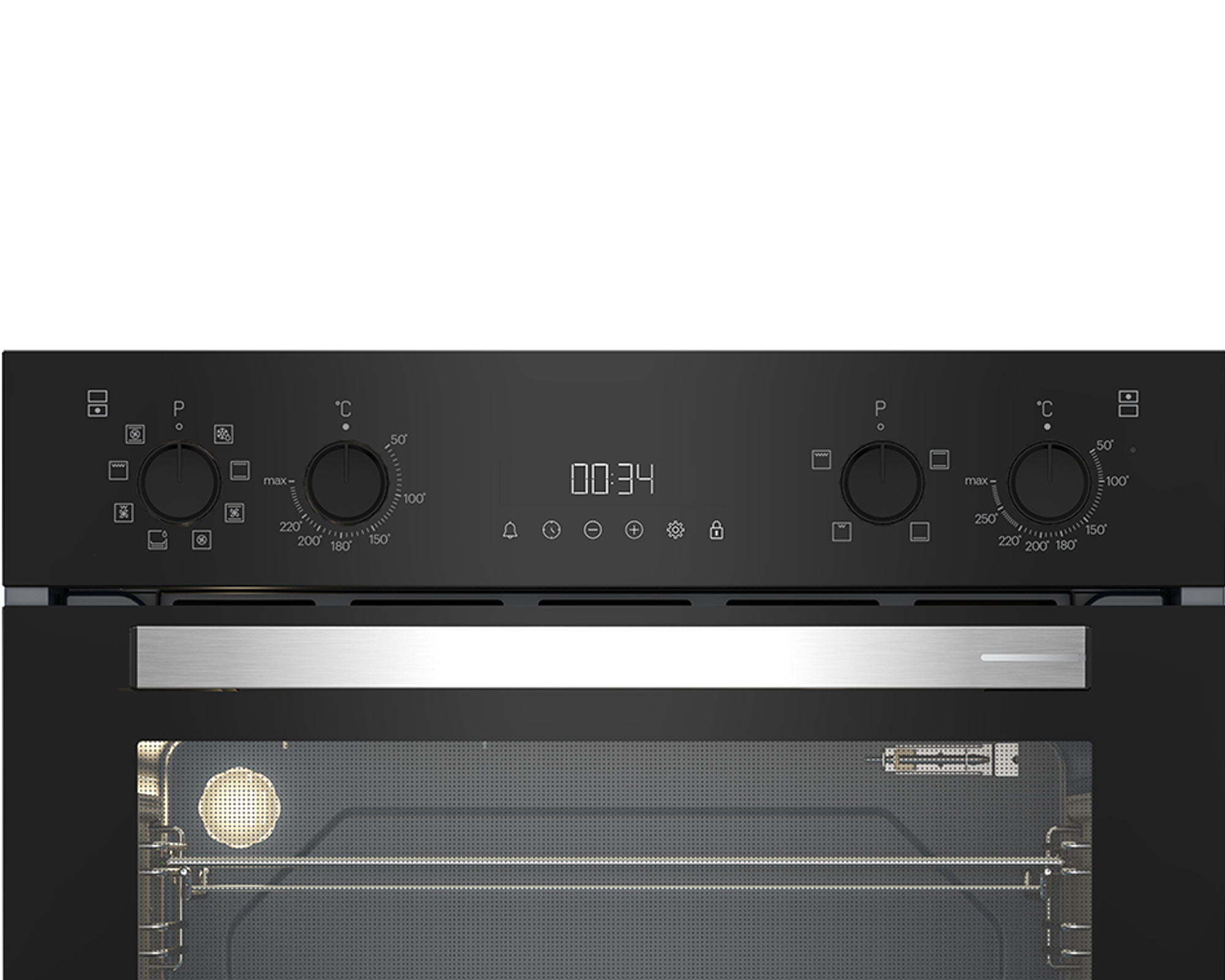 Grundig GEDM22300B 90cm Multi-Function Double Oven with Catalytic Liners – image 3