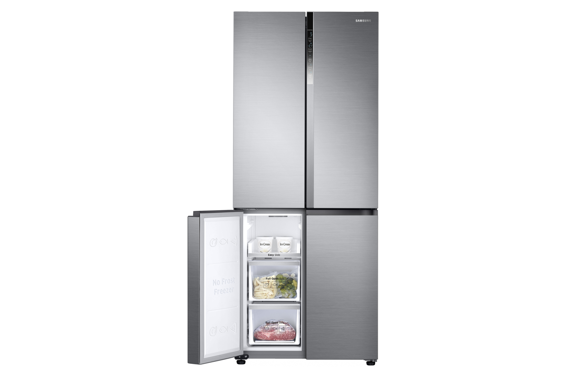 Samsung Series 8 RF50K5960S8/EU French Style Fridge Freezer with Cool Select+ - Inox – image 6