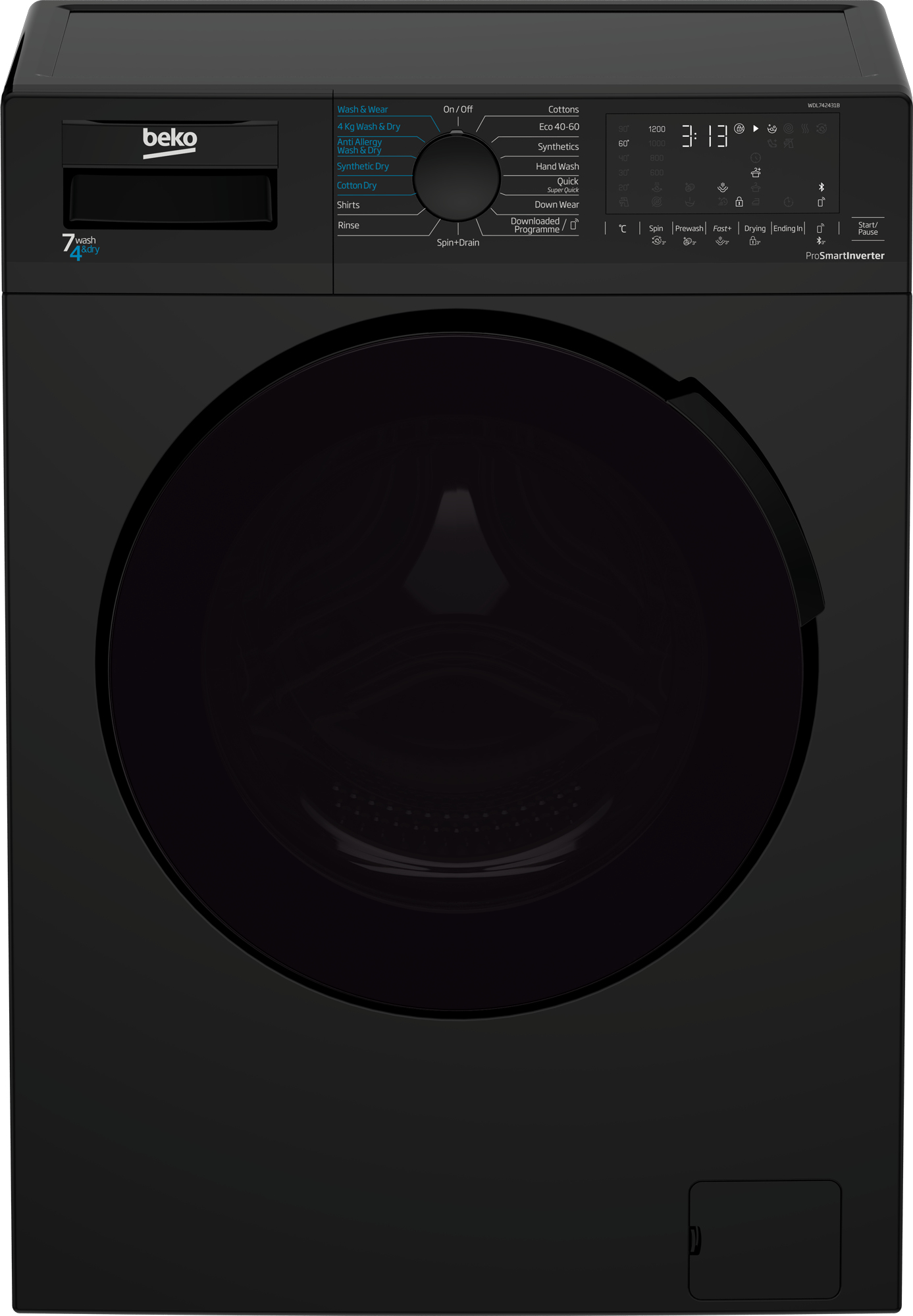 Beko WDL742431B Freestanding – image 3