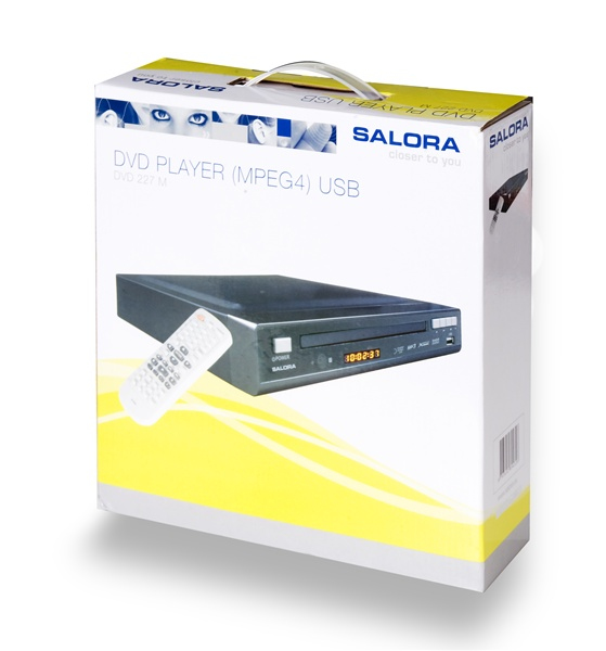 Salora DVD227M DVD/Blu-Ray player DVD player Black – image 2
