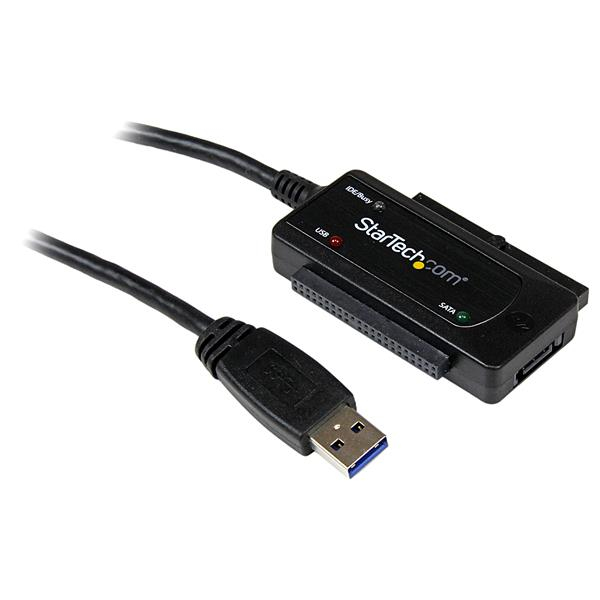 StarTech.com USB 3.0 to SATA or IDE Hard Drive Adapter / Converter – image 1