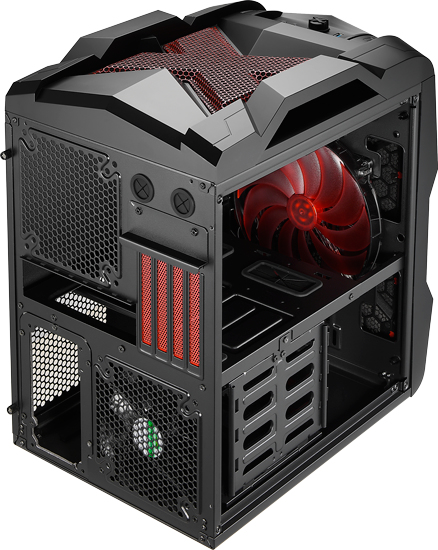 Aerocool Gehäuse Cube Black, Red – image 4