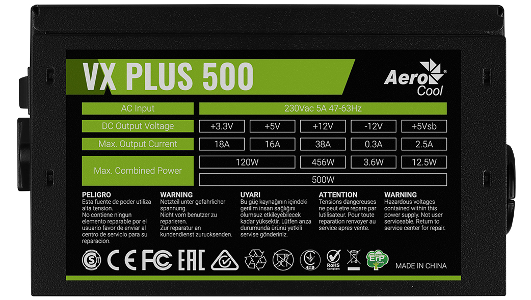 Aerocool VX Plus 500 – image 5