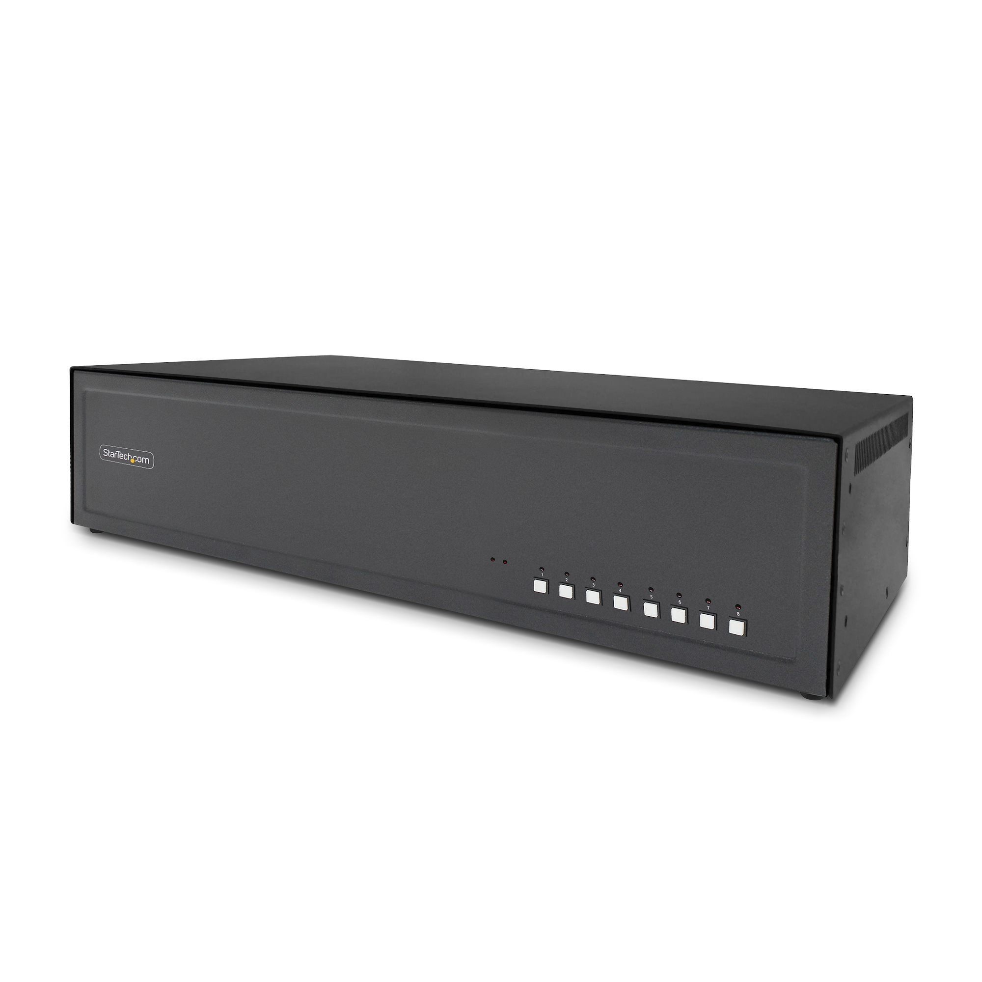 StarTech.com - KVM / audio / USB switch - 8 x KVM / audio / USB - 1 local user - desktop - TAA Compliant