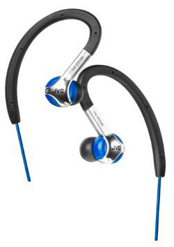 JVC HA-EBX86 Headphones Wired Ear-hook Blue