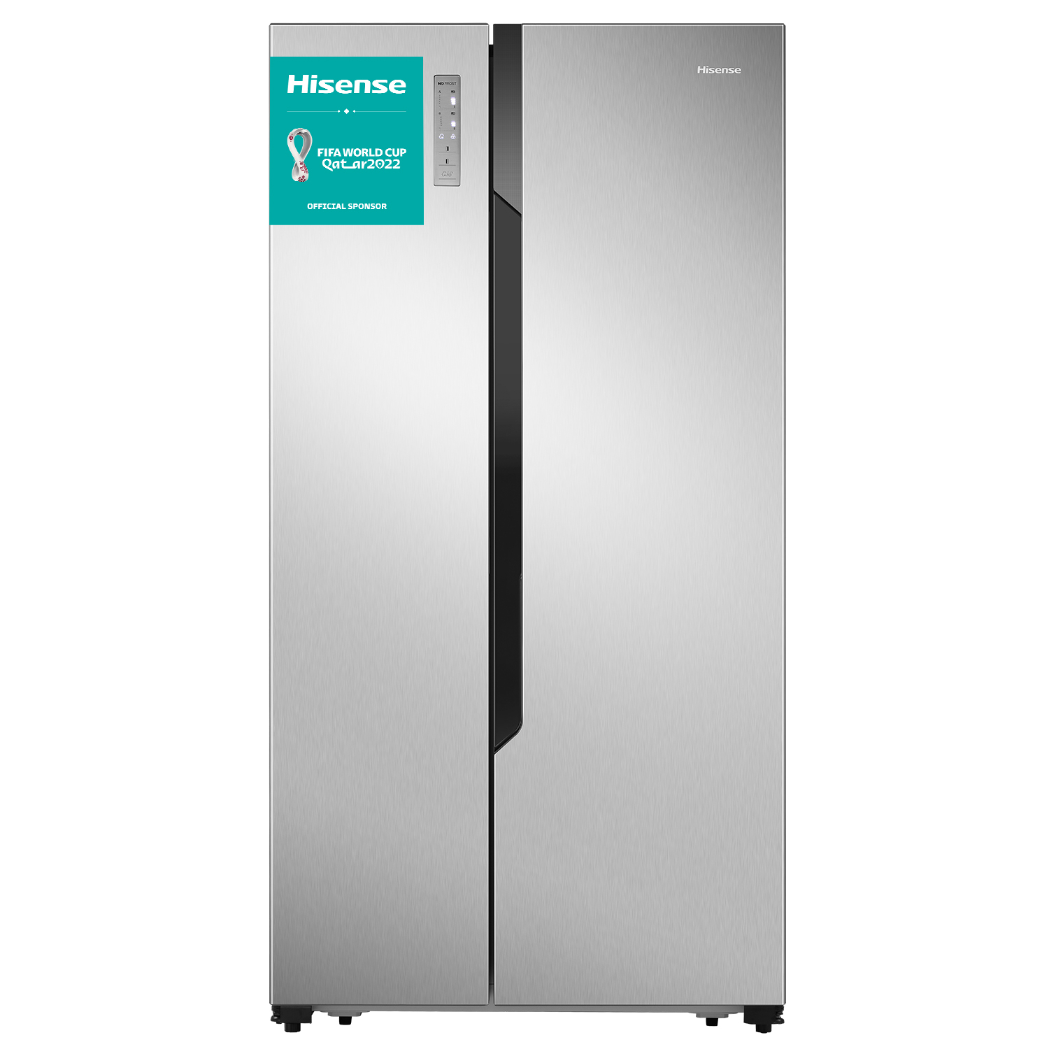 Hisense RS670N4BC2 side-by-side refrigerator Freestanding