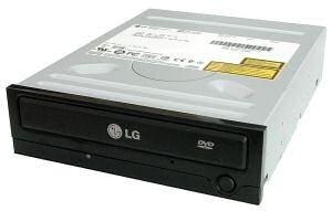 LG DVD-ROM 16x, Black