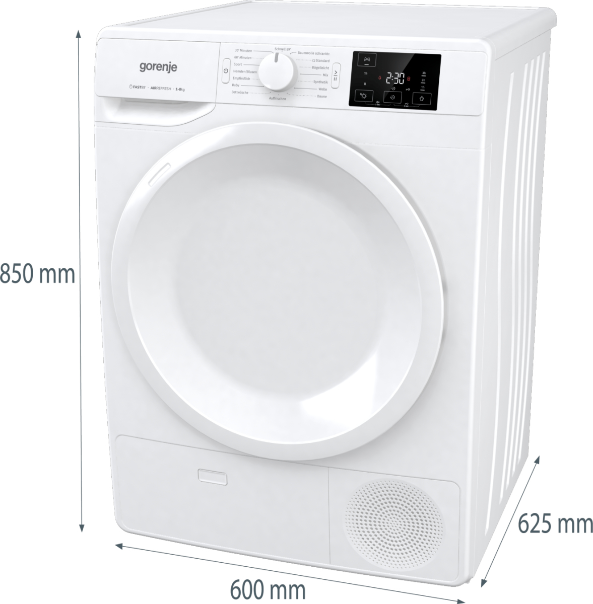 Gorenje DNE8B tumble dryer Freestanding Front-load – image 6